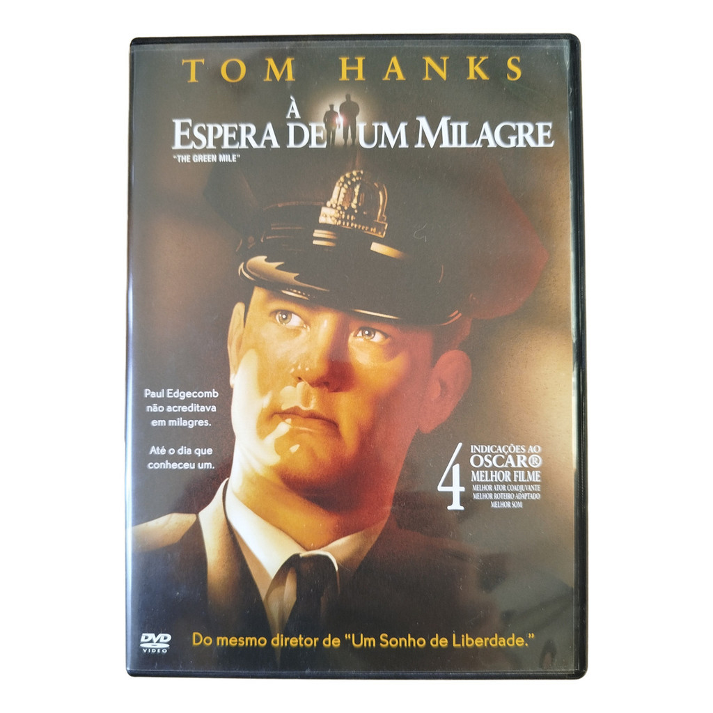 DVD Filme À espera de Um Milagre 1999 Tom Hanks Stephen King