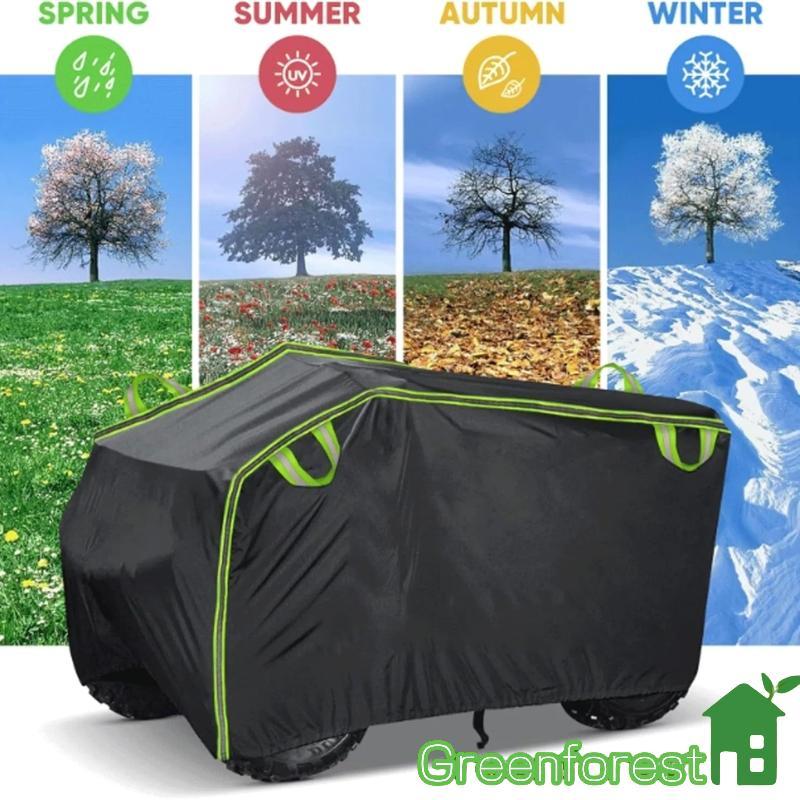 greenfor Capa ATV Para Todos Os Climas Reflexivas Proteção Aprimorada Visibilidade