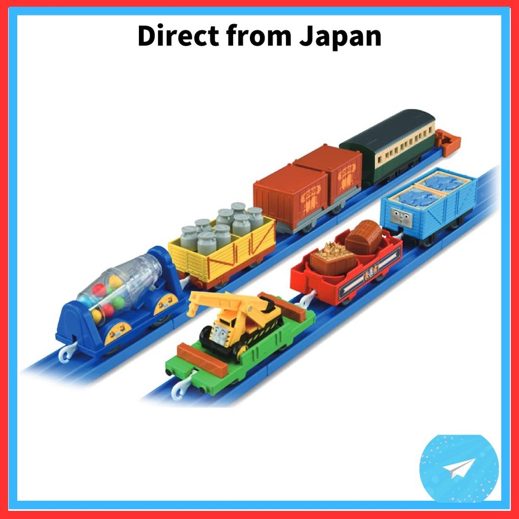 Plarail Thomas e Seus Amigos: Conecte e Brinque! Coleção com Vários Vagões de Carga [Direto Do Japão]