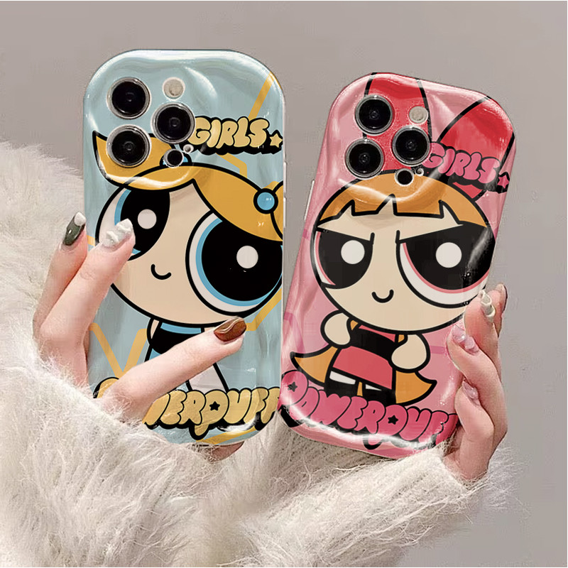 As Meninas Superpoderosas Shell Para Motorola Moto G15 G35 G75 G84 G54 G30 Edge 50 Fusion Pro G60 G53 G52 G14 G22 E13 E1