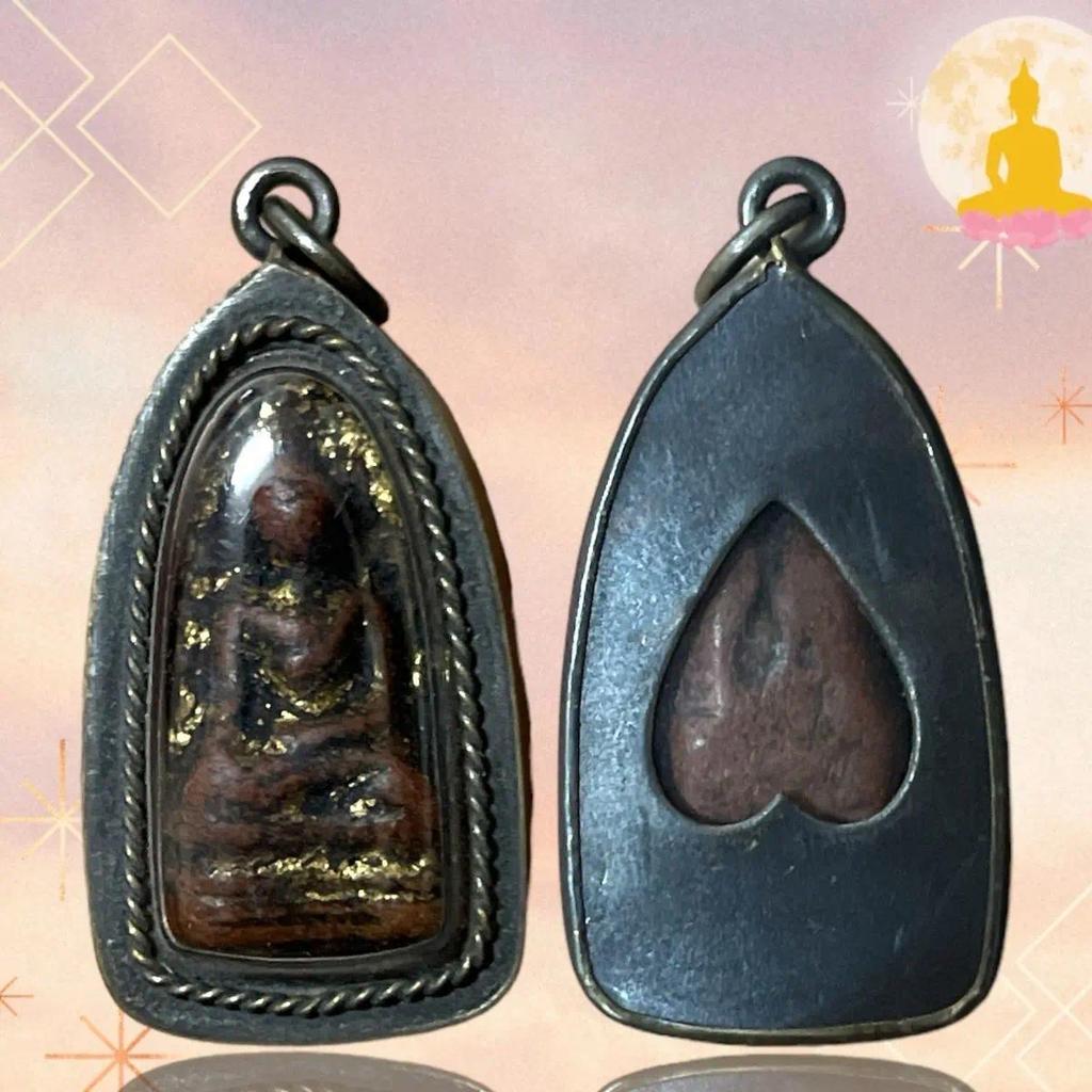 รูปสินค้า จี้พระเครื่อง พระรอดลำพูล เครื่องรางเสริมดวง