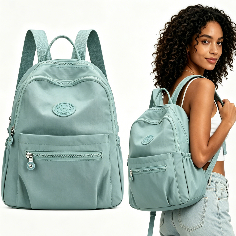 Mochila Oxford Leve Resistente Unissex Casual Para Trabalho Escola Viagem Várias Cores