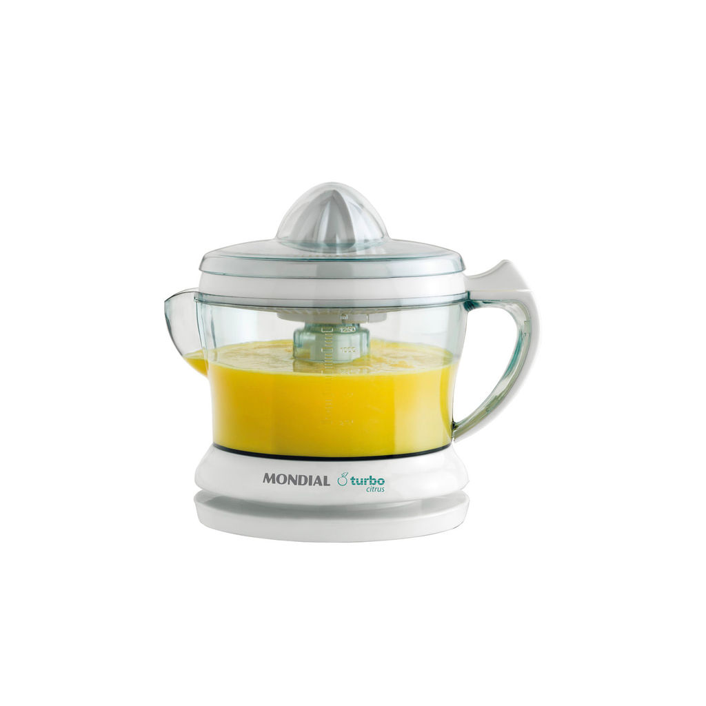 Espremedor de Frutas Mondial Citrus E01 1,25L Branco 25W - 110V em Oferta na Shopee