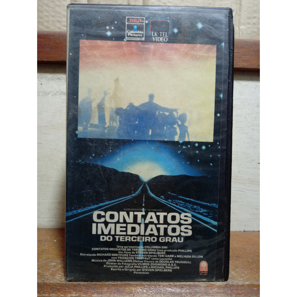 Vhs Contatos Imediatos Do Terceiro Grau - Richard Dreyfuss