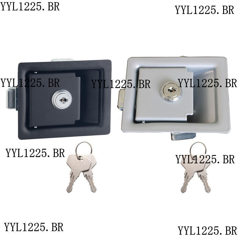 Kool RV Fechadura Da Porta De Entrada Com Paddle Deadbolt Motorhome Reboque Painel Bloqueio Segurança Ferragem Universal