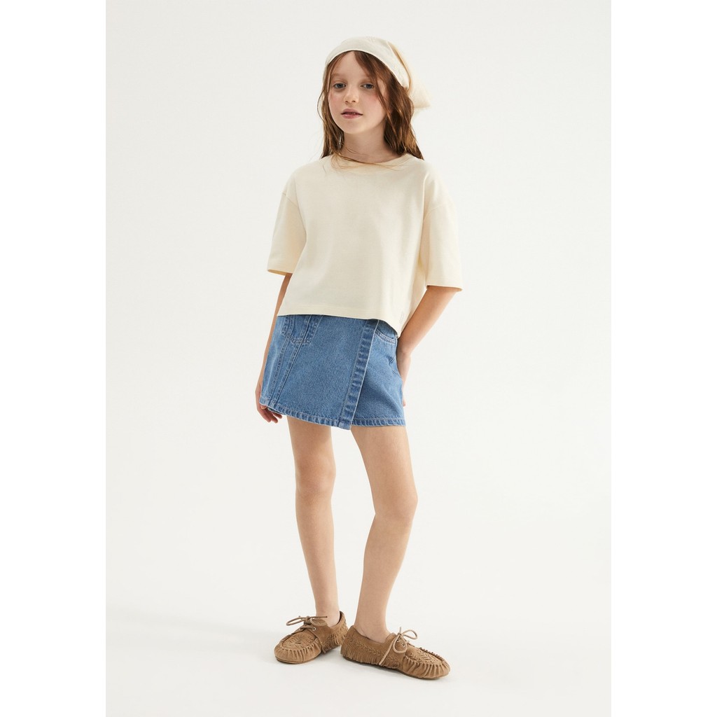 Shorts Saia Infantil Jeans HERING KIDS