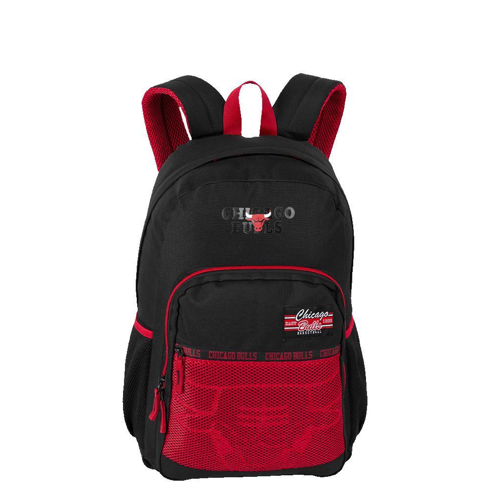 Mochila Grande NBA Legend- Bulls Preto em Oferta na Shopee