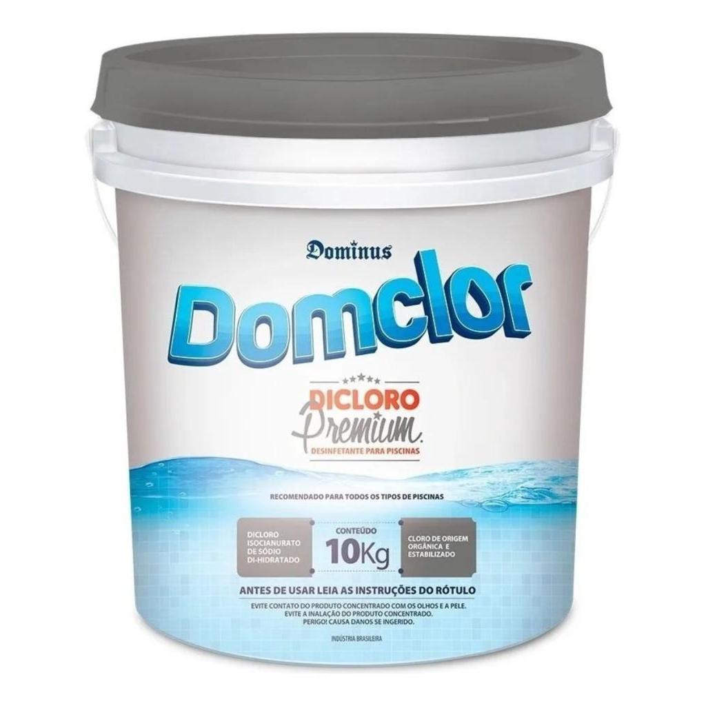 Cloro Para Piscina Granulado 56% Dicloro Premium 10kg em Oferta na Shopee