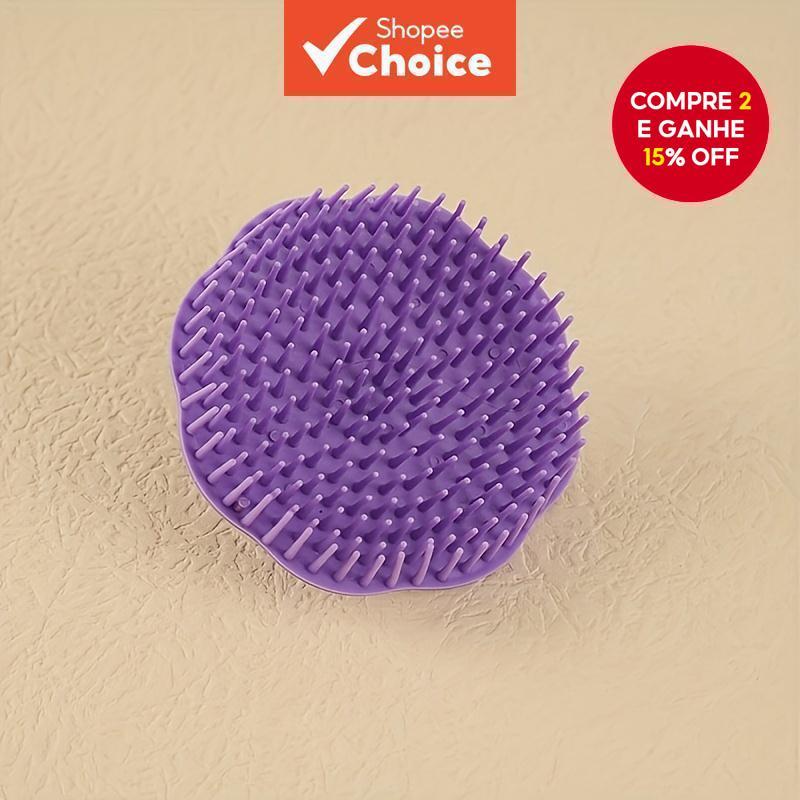 Shampoo Escova Cabeça Escova Massagem Escova Limpa Couro Escova Anti-caspa em Oferta na Shopee