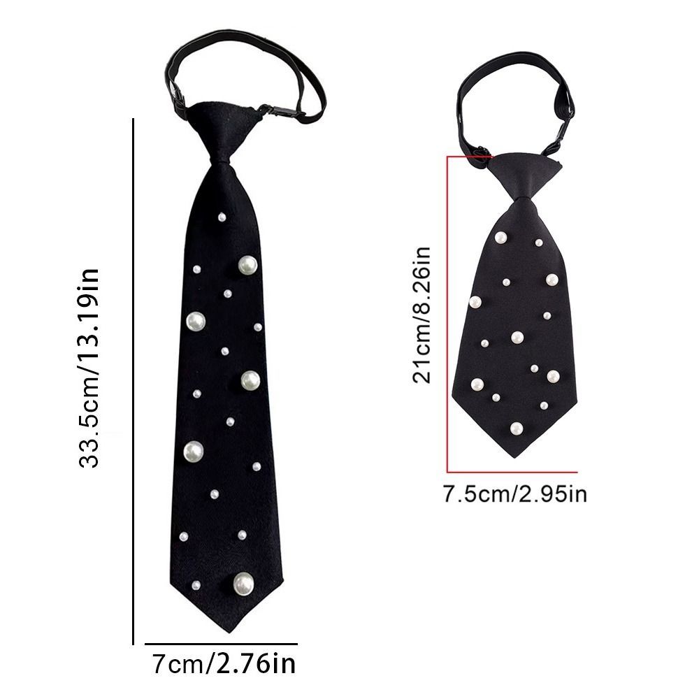 Gravata Punk Vintage Ajustável JK Pré-Amarrada Com Corrente Estrela Borboleta Elegante — imagem 2 de 2