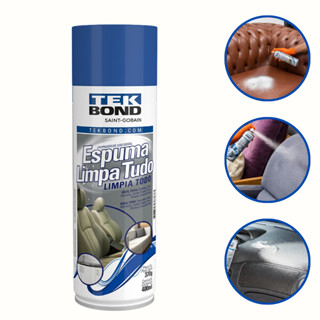 Espuma Limpa Tudo Spray Tek Bond Multiuso Desengripante 400ml em Oferta na Shopee