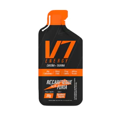 Carbogel Caramelo Salgado Com Caféina 30g Unidade - V7 ENERGY