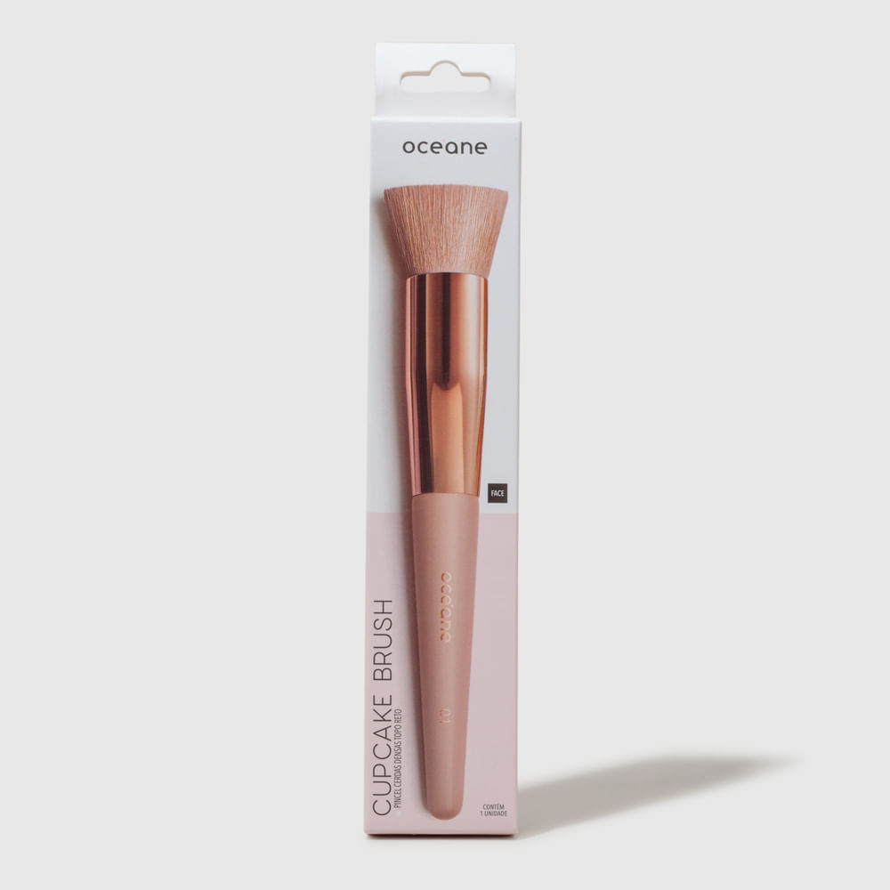 Detalhes do Pincel para Base e Contorno - Cupcake Brush Ocn1