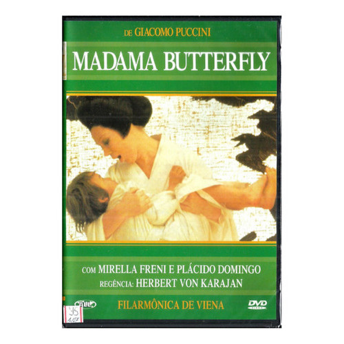 Dvd  Madama Butterfly - Ópera De Giacomo Puccini