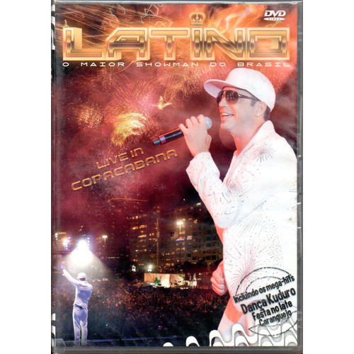 Latino - Latino Live In Copacabana- Dvd 2012