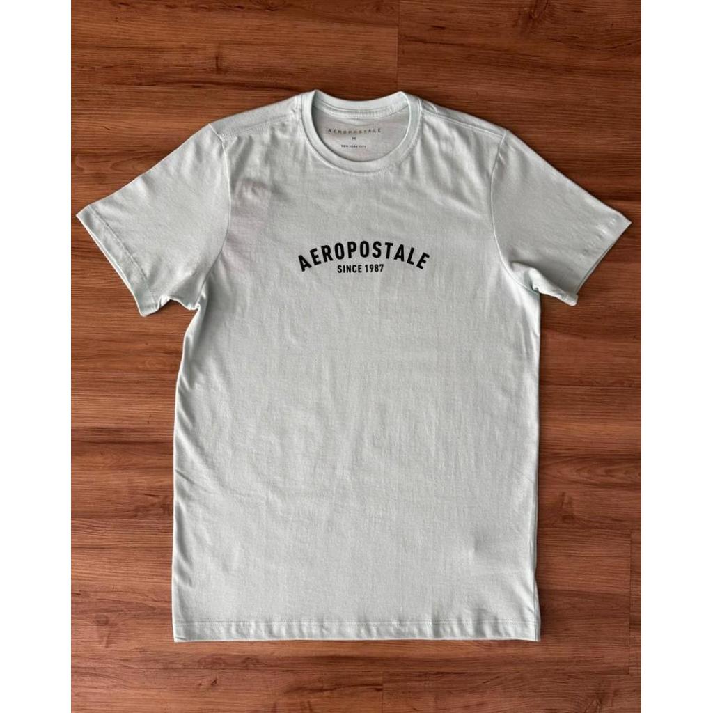 Camiseta Aeropostale Silkada Verde Claro