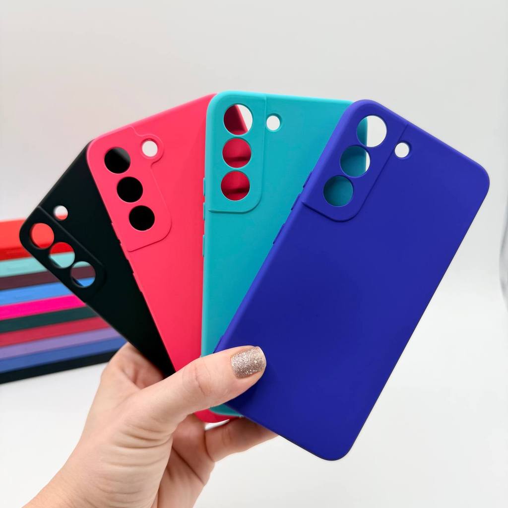 Capa Para Samsung Galaxy S22 Silicone Aveludada Capinha de Celular