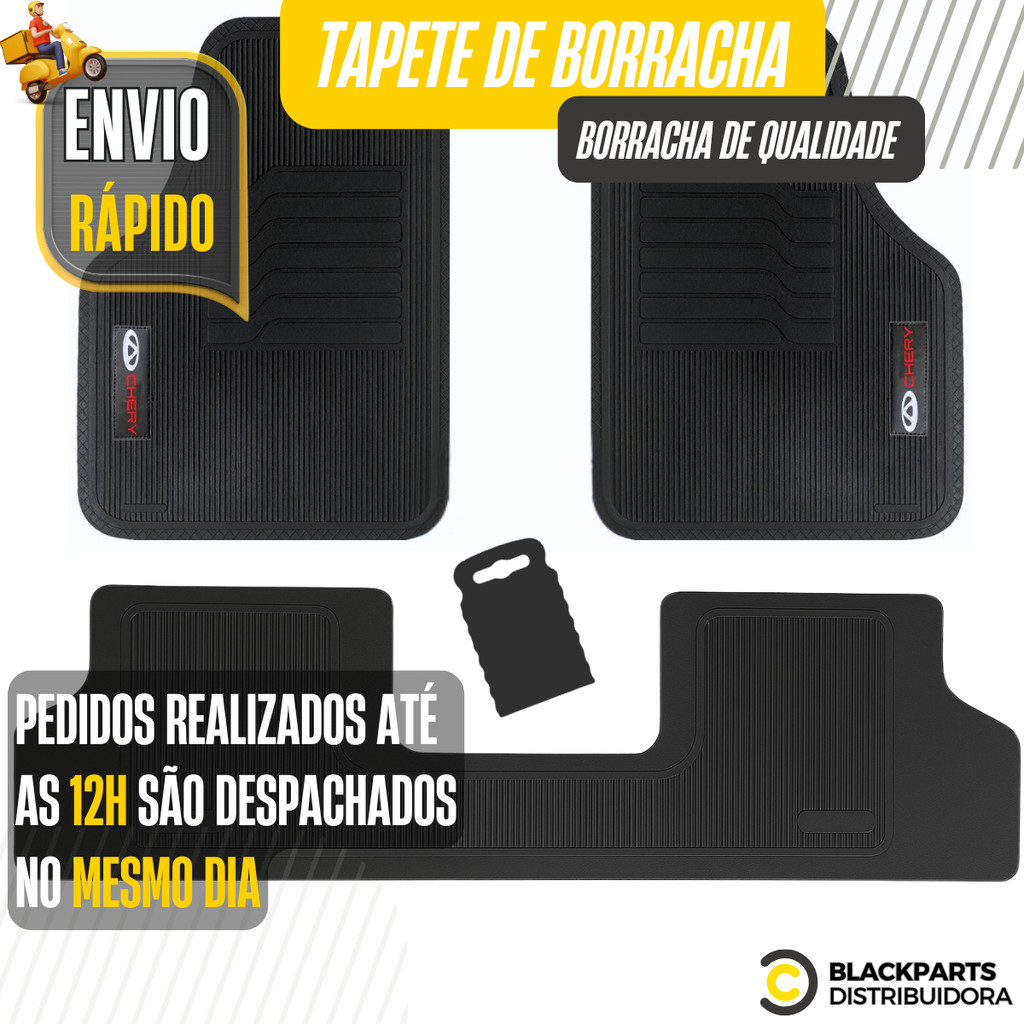 Tapete Arrizo Celer Cielo Face Icar QQ Tiggo 2 Tiggo 3 Tiggo 5 Tiggo 7 Tiggo 8 Borracha Personalizado