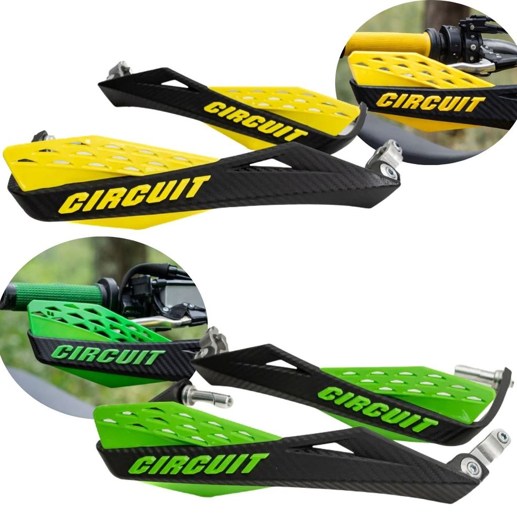 Protetor de Mão Fênix Carbon II Circuit - Proteção e Estilo - Alumínio