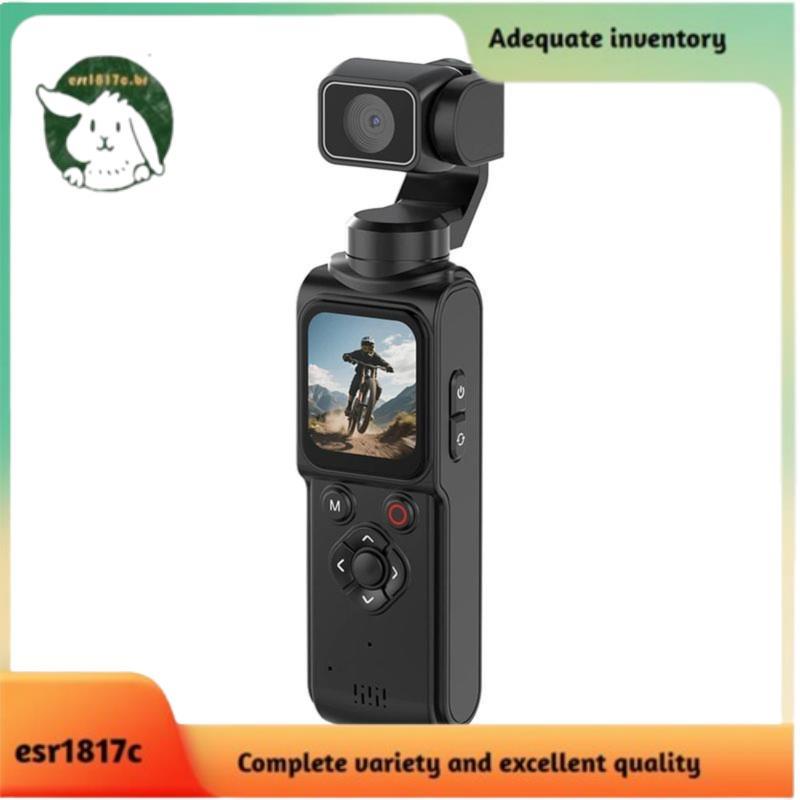 Câmera Gimbal De Bolso Vlog 4K Com Rastreamento Facial , Zoom 18x , Estabilizador Portátil WiFi Para Transmissão Ao Vivo