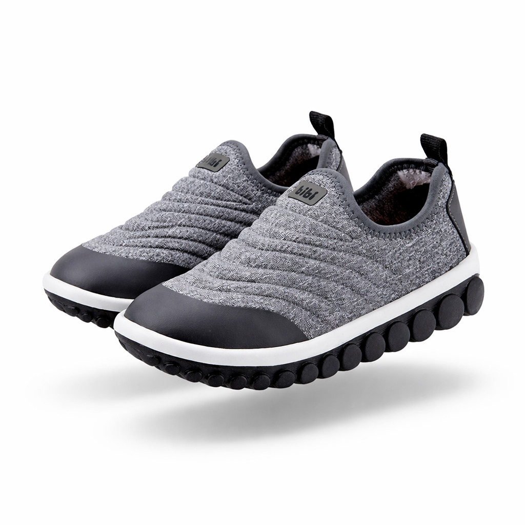 Tênis Infantil Menino Bibi Roller 2.0 Cinza Mescla Calce Facil Escolar Confortavel 1155084