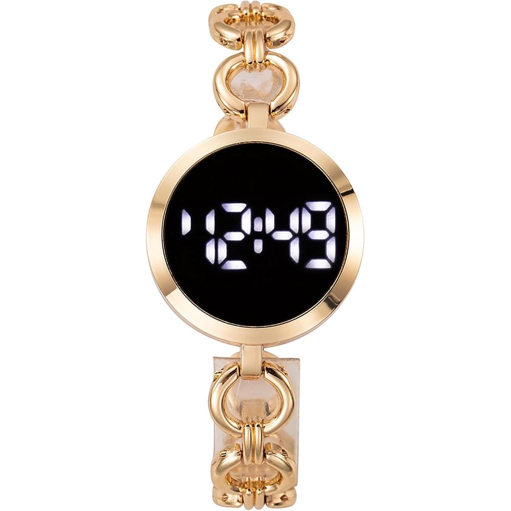 Relógio Eletrônico Gosasa de Marca Top, Relógios Femininos com Tela Touch LED, Relógios Digitais para Mulheres, Relógio 