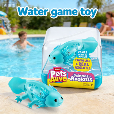 Figura Robótica de Animal de Estimação Axolote Nadador Pets Alive