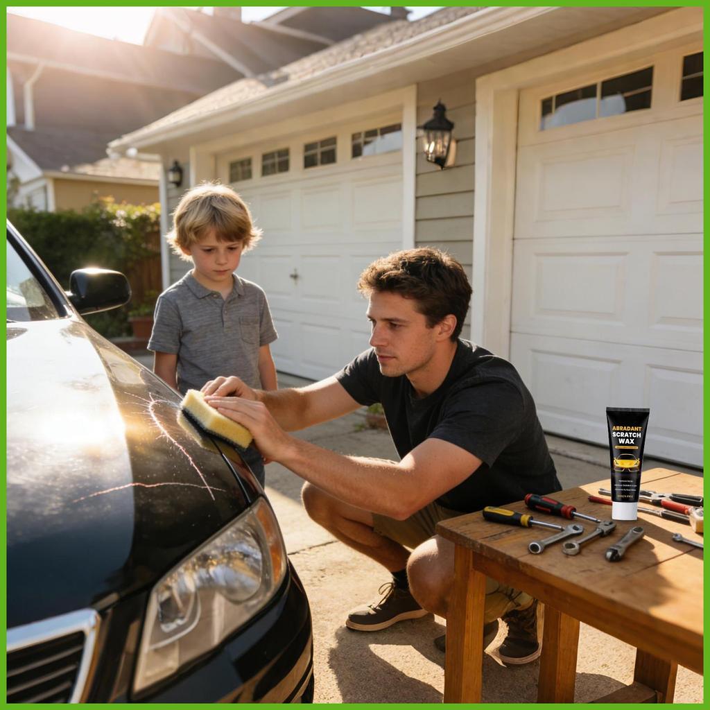 Cera Para Remoção De Arranhões De Carro , Profissional , Portátil , Correção Rápida , Polimento , Restaurador , Pintura 