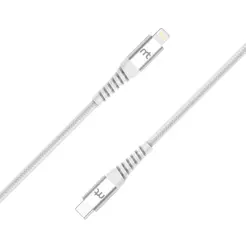 Cabo Lightning para USB-C Branco, 1,5 metros, Mistertech