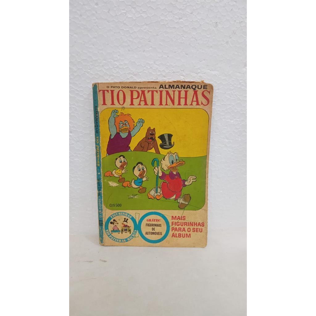 N º13 - O Pato Donald Apresenta Almanaque Tio Patinhas autor Walt Disney