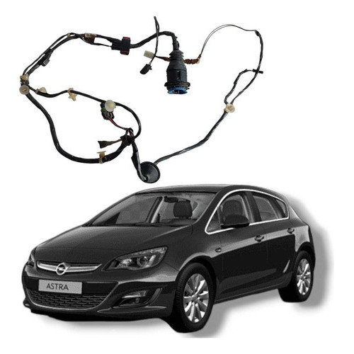 Chicote Porta Dianteira Esquerda Chevrolet Astra Sedan 2010