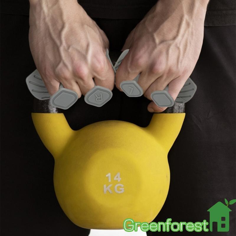 greenfor Protetores Mão Treinamento Pesos Flexíveis Resistentes Para Equipamentos Exercício