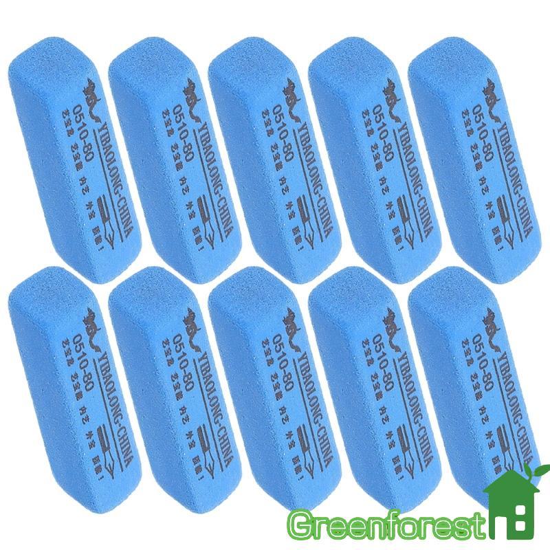 greenfor 10 Peças Removedor Oxidação Traste Polimento Borracha Limpadores Guitarra Ferramentas Trastes