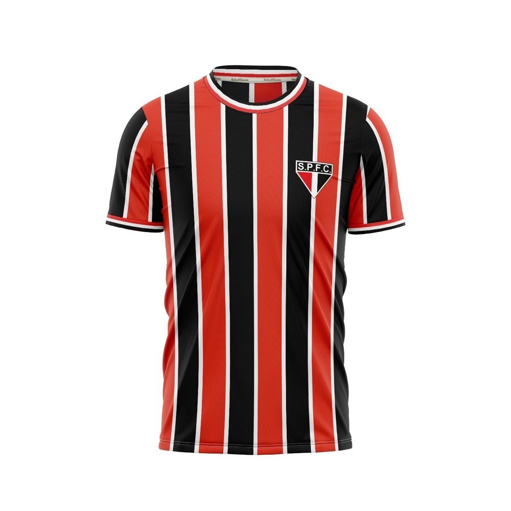 Camisa Retrô São Paulo 1969 Torcedor Vintage Clássica Confortável Futebol