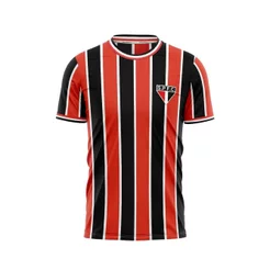 Camisa Retrô São Paulo 1969 Torcedor Vintage Clássica Confortável Futebol