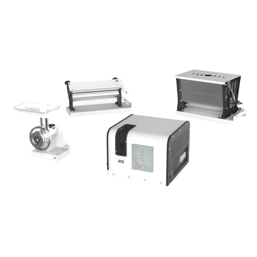 Kit Supermix Pro Aba Epóxi Branco Amassadeira Com Extrusora Moedor e Cilindro 220v - Anodilar 6350-4509