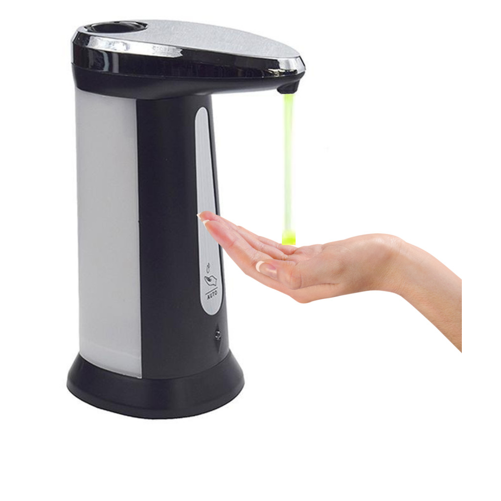 Saboneteira Automatica Higienica Sensor Infravermelho 380ml Dispenser Sabonete Liquido Praticidade Banheiro Moderno