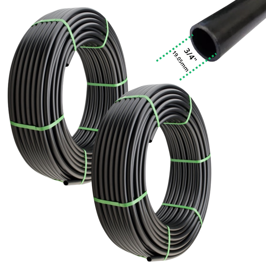 200 MT MANGUEIRA TUBO 3/4"  IRRIGAÇÃO PLÁSTICA REFORÇADA OFERTA