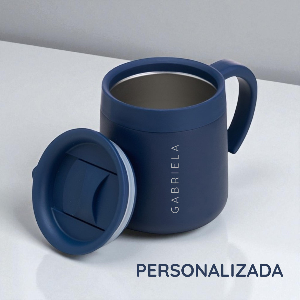 Caneca Térmica Personalizada Atena Bear 350ml – Escolha Seu Nome Ou Frase