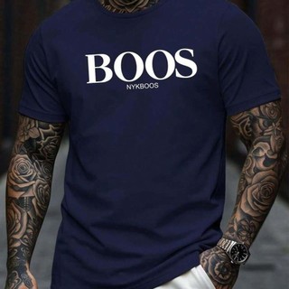 Camiseta Masculina Importada Bo..os Moda Verão 100% Algodão Reforçada
