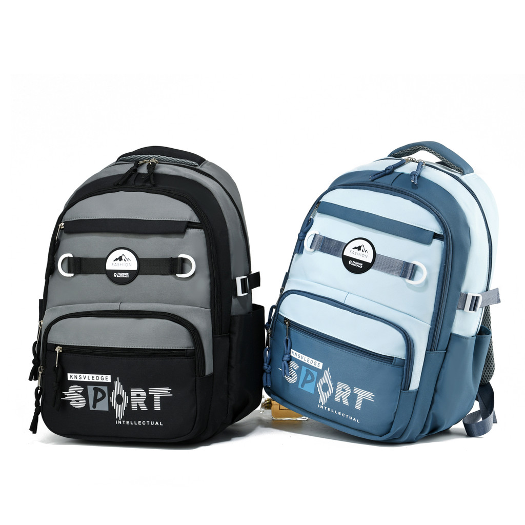 Mochila Escolar Coreano De Grande Capacidade Para Estudante Unissex Nylon Lmpermeável em Oferta na Shopee