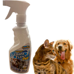 Limpa Tudo Pet Com Bico Pulverizador 500ml LuxPet LUX3142