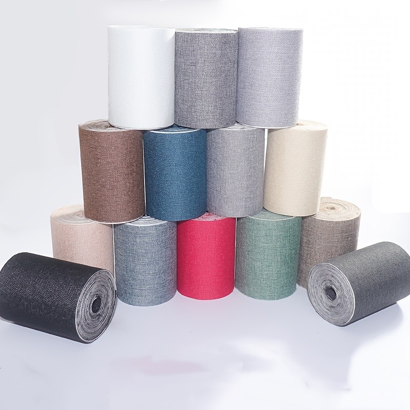 Fita Adesiva de Linho para Reparação de Sofá, 7 Cores Disponíveis, Adesivo Decorativo Resistente ao Desgaste, Adequado p em Oferta na Shopee