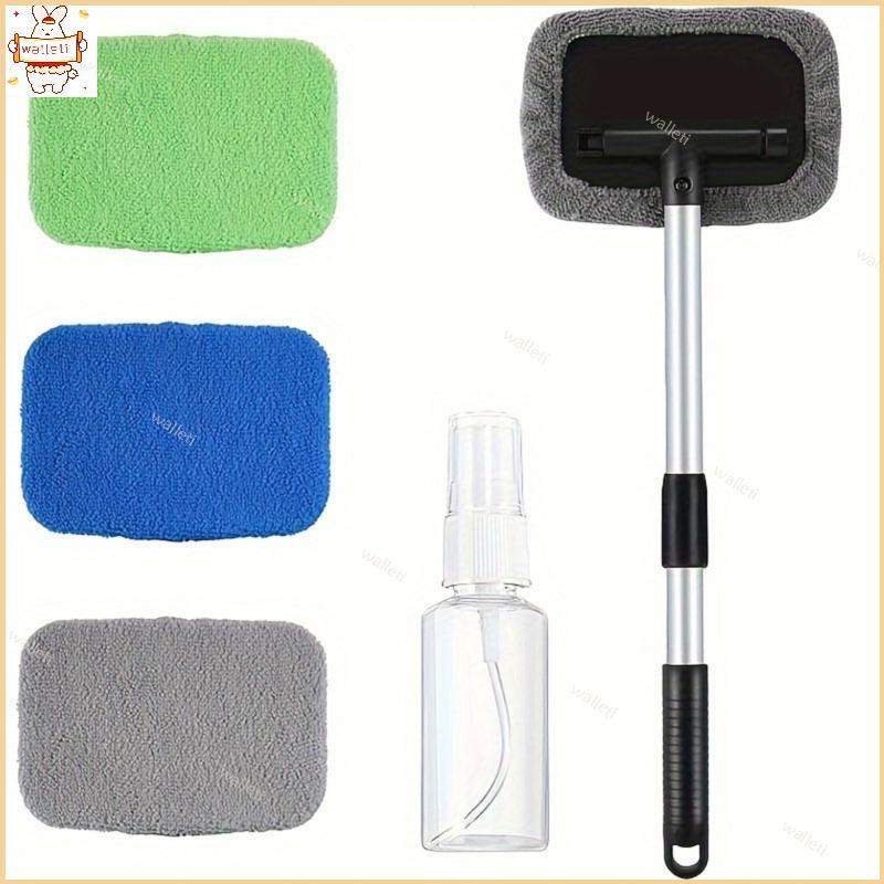 Conjunto Acessórios Limpeza Multiuso Aplicação Seca E Úmida Ideal Para Telas Carros Vidro