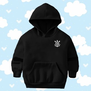 MOLETOM  INFANTIL CASACO BLUSA DE FRIO CANGURU CORINTHIANS PAULISTA TIMÃO MASCULINO FEMININO UNISEXX em Oferta na Shopee