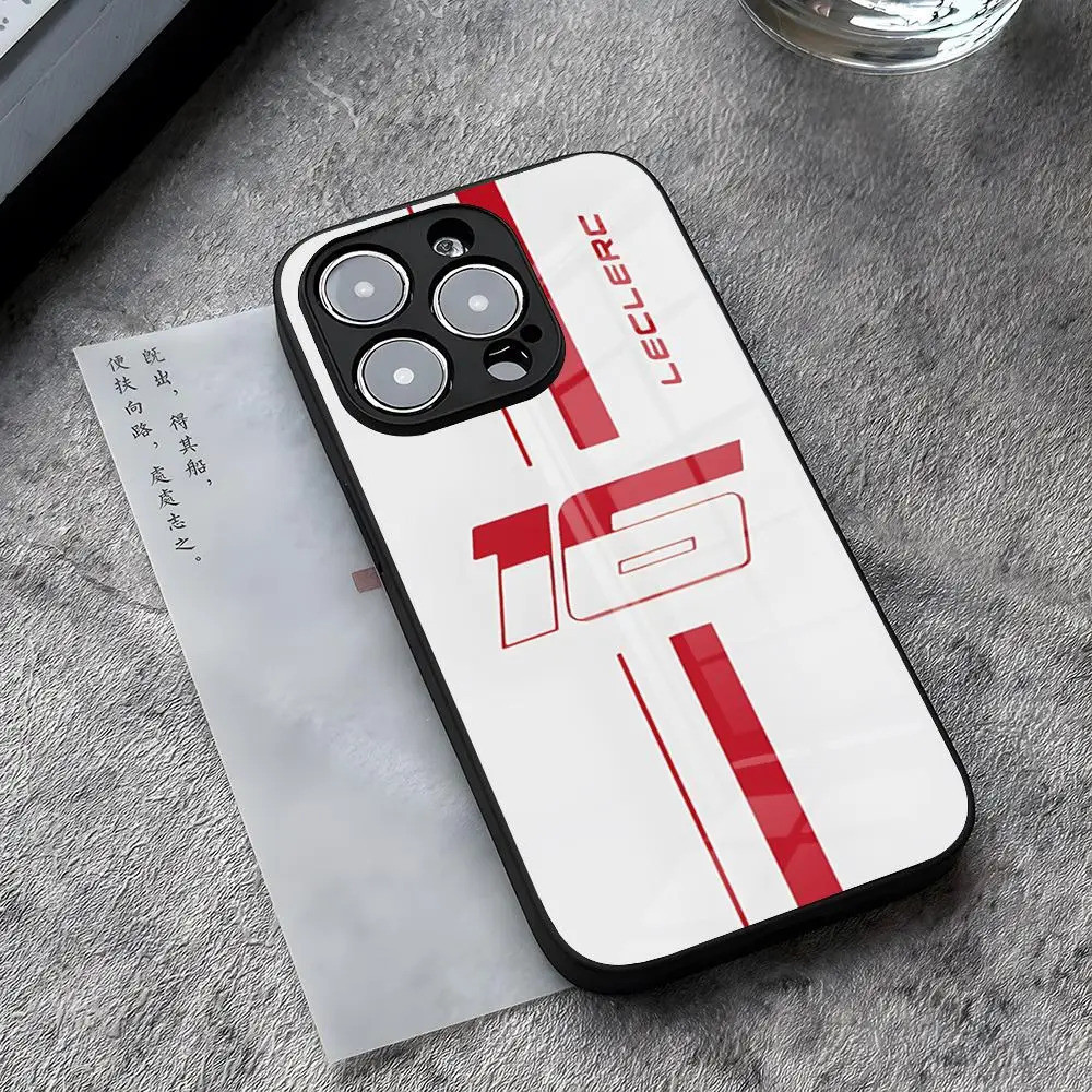  Capa de Telefone GK-1 Charles Leclerc F1 para Samsung A35 A55 A15 A25 A53 A73 A04s A12 A72 A52 A32 A11 A31 S24 S23 S22