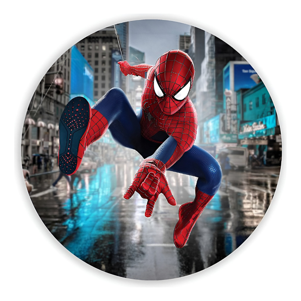 Mini Painel Redondo 50x50  Homem Aranha em Oferta na Shopee