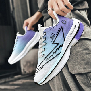 Novos Tênis De Corrida Profissional Fibra Carbono Respirável Sapatos Esportivos Para Homens E Mulheres Estudantes em Oferta na Shopee