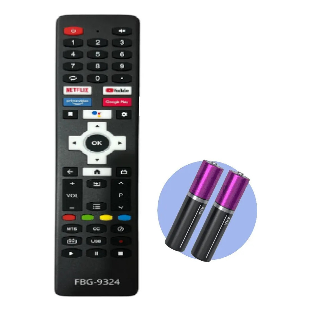 Controle Remoto Compatível Lcd Philco  - Modelo Fbg- 9324