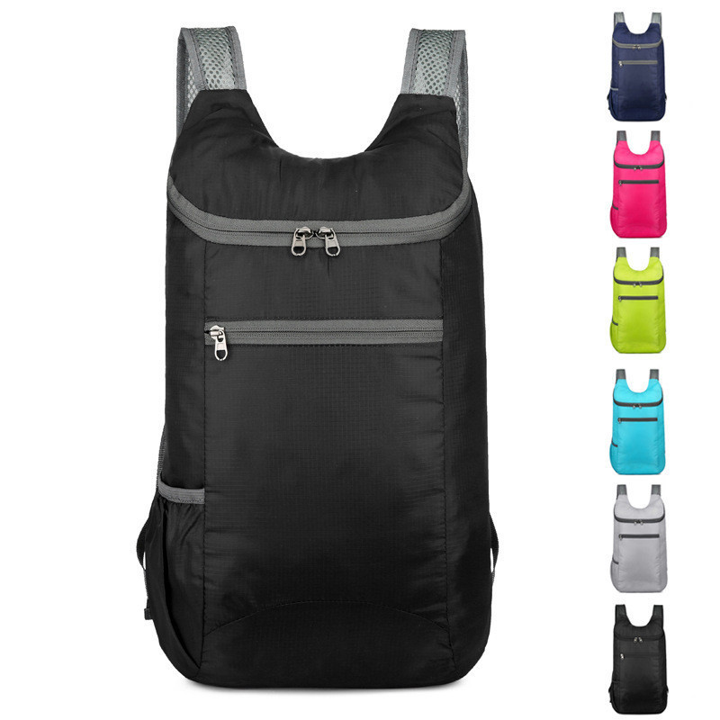 Mochila Impermeável para Ciclismo, Bolsa Portátil Dobrável, Grande Capacidade para Estudantes, Atividades ao Ar Livre e 